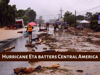 Hurricane Eta batters Central America
