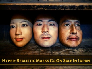  Hyper-realistic masks go on sale in Japan