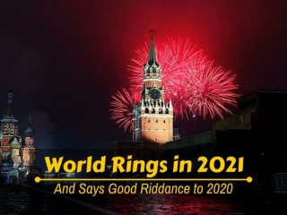  World rings in 2021 and says good riddance to 2020
