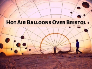 Hot air balloons over Bristol