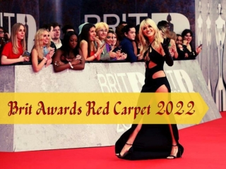 Brit Awards red carpet 2022