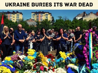 Ukraine buries its war dead