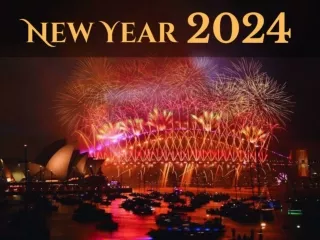 Ringing in 2024 around the world.