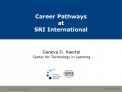 Career Pathways at SRI International