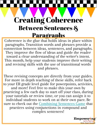 Enhancing Writing Skills with Transitional Words and Phrases