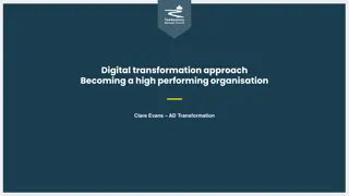 Journey Towards High Performance: Transforming Tewkesbury Borough