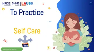 Importance of Self-Care for Well-being