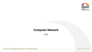 Understanding FTP File Transfer Protocol (FTP)