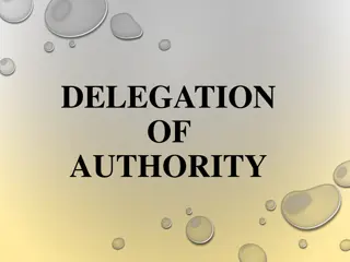 Understanding Delegation of Authority in Management