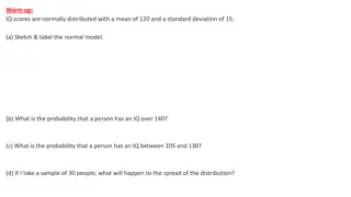 Statistical Inference: IQ Scores and CO Emissions Analysis