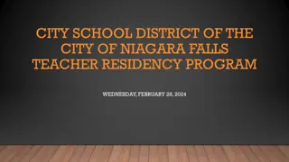 Niagara Falls City School District Teacher Residency Program