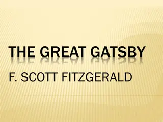 Wealth Disparities and Illusions in "The Great Gatsby