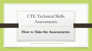 Taking the Arizona CTE Technical Skills Assessments