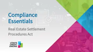 Understanding Real Estate Settlement Procedures Act (RESPA) Coverage and Prohibitions