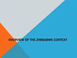 Overview of Zimbabwe: Political and Economic Trends Since 2000