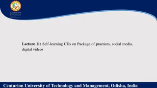 Enhancing Agricultural Practices Through Self-Learning CDs, Social Media, and Digital Videos