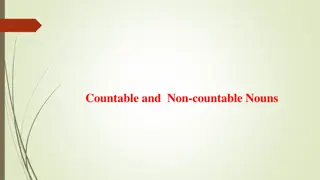 1. Understanding Countable and Non-countable Nouns
2. Learn about countable and non-countable nouns, how to differentiat