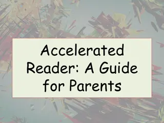 Parent's Guide to Accelerated Reader Program at St. Edward's Academy