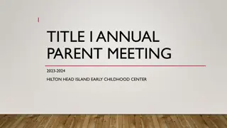 Supporting Education Through Title I Program