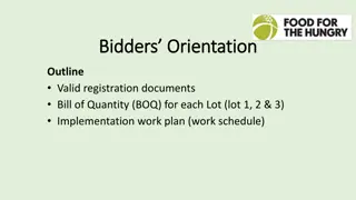 Guidelines for Prospective Bidders in Construction Projects