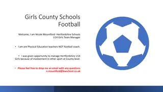County Schools Football Management Insights