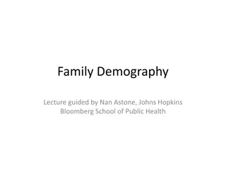 Demographic Perspectives on Family Structures and Kinship Dynamics