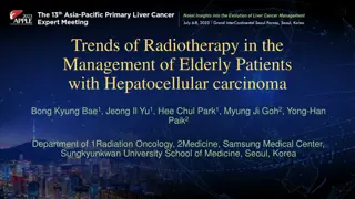 Trends in Radiotherapy for Elderly Patients with Hepatocellular Carcinoma in Korea