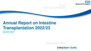 Annual Report on Intestine Transplantation 2022/23 Slide Set