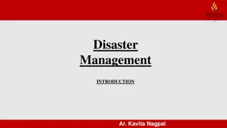 Understanding Disaster Management in India