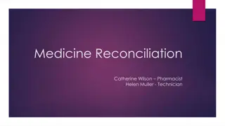 Importance of Medicine Reconciliation in Healthcare