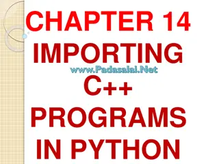 Integrating C++ Programs in Python: A Comprehensive Guide