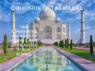 Preserving the Taj Mahal: Effects of Acid Rain and Protection Measures