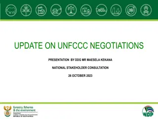 Expectations and Targets for COP28 in UAE Climate Conference