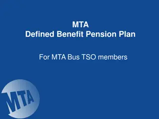 MTA Bus TSO Pension Plan Overview