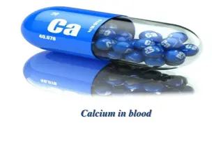Calcium Levels in the Body: Factors, Symptoms, and Testing
