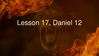 Prophecy and Understanding in the Last Days