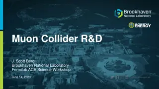 Muon Collider and Proton Driver Development for High-Energy Physics Research