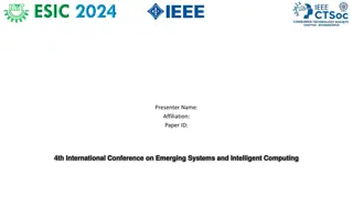Emerging Systems and Intelligent Computing: A Comprehensive Study