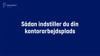 Guide to Setting Up Your Office Workspace for Optimal Comfort