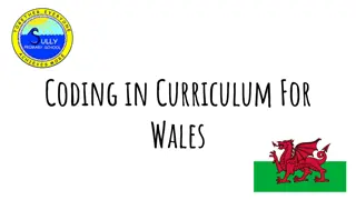 Computational Skills Progression in Wales Science Curriculum