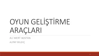 Evolution of Game Development Tools and Engines