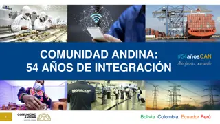 54 Years of Integration: The Andean Community Today