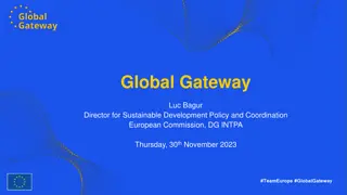 EU Global Gateway Strategy for Sustainable Development
