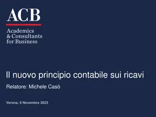 Nuovo Principio Contabile sui Ricavi: Implicazioni e Applicazione Pratica