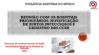 Guidelines for Notification of Infectious Outbreaks in Healthcare Facilities