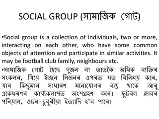 Understanding Social Groups: Primary Group Dynamics