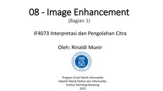 Understanding Image Enhancement Methods in Spatial Domain