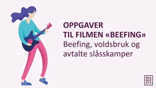 Understanding "Beefing": Exploring Conflict and Consequences