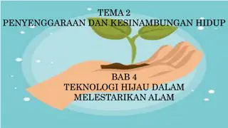 Green Technology in Preserving the Environment