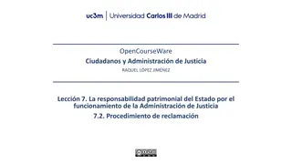 Procedures for Claiming Judicial Errors and State Liability